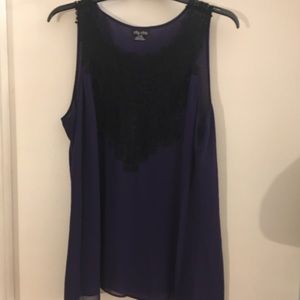 Beautiful never worn purple/eggplant top!